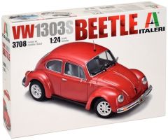ITA3708 - Voiture berline VOLKSWAGEN Beetle 1303s en kit à peindre et à assembler peintures et colle non incluses