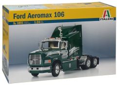 ITA3891 - Camion américain solos FORD Aeromax 106 en kit à peindre et à assembler peintures et colle non incluses