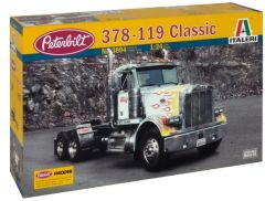 ITA3894 - Camion américain PETERBILT 378-119 Classic en kit à peindre et à assembler peintures et colle non incluses