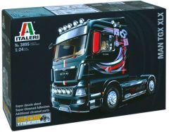 ITA3895 - Camion 4x2 solo MAN TGX XLX 680 V8 en kit à peindre et à assembler peintures et colle non incluses
