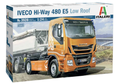 ITA3928 - Camion solo 4x2 IVECO Stralis Hi-Way E5 480 en kit à peindre et à assembler peintures et colle non incluses