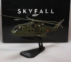 ITA48182 - Hélicoptère du film 007 Skyfall AGUSTA Westland AW101 vendu en boite abimée