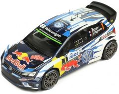 IXO18RMC018A - Voiture de rallye du tour de Corse 2016 VOLKSWAGEN Polo R WRC N°1 équipage Ogier-Ingrassia