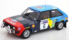 IXO18RMC035A - Voiture du Rac rallye de 1982 TALBOT Sunbeam Lotus n°6 équipage S.Blomqvit-B.Cederberg