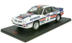 IXO18RMC038C - Voiture du Rac Rally de 1983 OPEL Manta 400 n°6 équipage  A.Vatanen-T.Harryman
