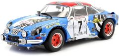 IXO18RMC062D - Voiture de course du Tour de Corse 1973 – ALPINE A110 N°7