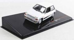 IXOCLC303 - Voiture sportive RENAULT 5 GT Turbo de 1985 de couleur blanche
