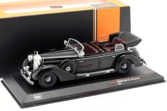 IXOCLC317N - Voiture cabriolet MERCEDES Typ 770K de 1938 de couleur noir