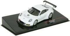 IXOGTM120 - Voiture de courses PORSCHE 911 GT3 R Ready to Race de couleur blanche