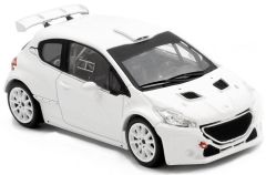 IXOMDCS017 - Voiture de rallye PEUGEOT 208 T16 R5 de 2014 de couleur blanche