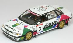IXORAC211 - Voiture du rally tour de Corse de 1991 SUBARU Legacy RS n°3 équipage François Chatrio-Michel Perin