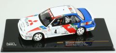 IXORAC220 - Voiture du rallye de Suède de 1991 MITSUBISHI Galant VR-4 n°4 équipage K.Eriksson-S.Parmander