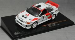IXORAM524 - Voiture du Champion Meeting de 1998 MITSUBISHI Lancer Evolution 5 n°2 équipage R.Burns-V.Ralliart