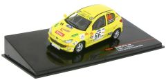 IXORAM698 - Voiture du rallye terre de Provence de 2006 PEUGEOT 206 XS n°66 équipage S.Ogier-J.Ingressia