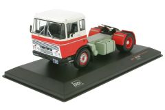 IXOTR013 - Camion 4x2 DAF 2600 de 1970 avec cabine blanche et rouge
