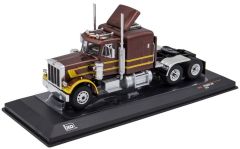 IXOTR043 - Camion américain PETERBILT 359 de 1973 de couleur brun métallic