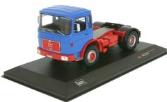 IXOTR011 - Camion 4x2 MAN 16.320 de couleur bleu et Rouge