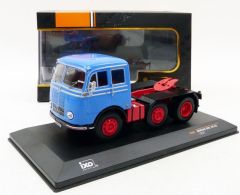 IXOTR006 - Camion 6x2 MERCEDES LPS 333 de 1960 couleur bleu