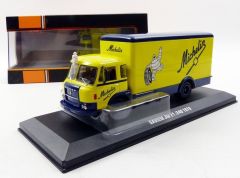 IXOTRU024 - Camion 4x2 SAVIEM JM 21/240 caisse rigide de 1970 aux couleurs MICHELIN