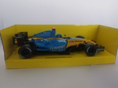 NEW01813 - Renault F1 FERNANDO ALONSE 2006 bleu et jaune
