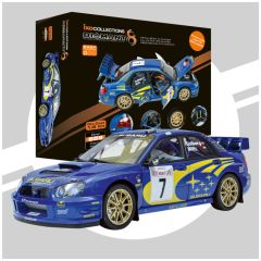 IXC.SUB.FK - Voiture en KIT du rallye de Monte Carlo 2003 N°7 - SUBARU Impreza - 859 pièces