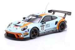 IXO-LEGT18-20040 - Voiture des 24h SPA 2020 piloteé par Lousi DELETRAZ - Equipe GULF - PORSCHE 911 GT3 R #40