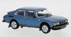 IXOCLC393N - Voiture de 1977 couleur bleue - SAAB 99 Turbo