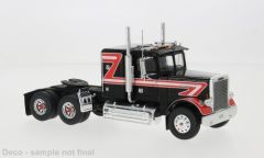 IXOTR218.22 - Camion solo de 1977 couleur noir et rouge - FREIGHTLINER FLC 120 64 T 6x4