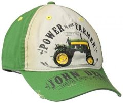 JA1308-0363-GR - Casquette JOHN DEERE imitation vieillie