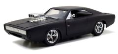 JAD253203012 - Voiture du film Fast & Furious Dom's DODGE Charger R/T de couleur noire