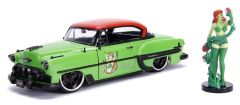 JAD253255009 - Voiture CHEVROLET Chevy Bel Air de 1953 du personnage DC Comics Poison Ivy personnage inclus