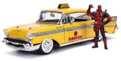 JAD30290 - Taxi de Deadpool CHEVROLET Chevy Bel Air de 1957 personnage inclu
