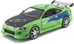 JAD97603 - Voiture de Fast And Furious Brian's MITSUBISHI Eclipse de 1995 de couleur verte