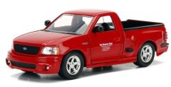 JAD99574 - Voiture du film Fast And Furious I de 1999 Brian's FORD F-150 SVT pick-up de couleur rouge aux couleurs The Racer Edge