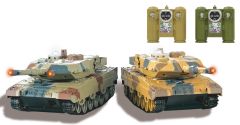 JAM403634 - Set Battle 2 Chars Leopard II Radiocommandé