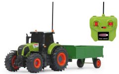 JAM403702 - Tracteur radiocommandé avec remorque à bois CLASS Axion 850