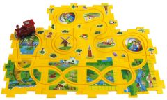 JAM460303 - Puzzle de 11 Pièces train Zoo