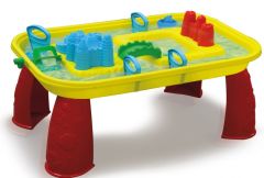 Table de jeu- château de sable et d'eau avec accessoires