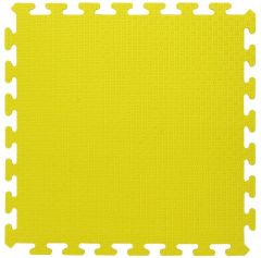 JAM460418 - Set de 4 Tapis 50 x 50 cm puzzle de couleur Jaune