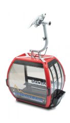 JC88578 - Cabine OMEGA V couleur rouge - Station Schwarzwand - 10 pers.