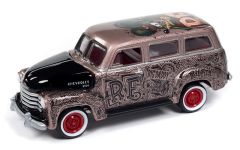 JLPC014-A - Voiture sous blister de la série POP CULTURE - RAT FINK - CHEVROLET Suburban 1950