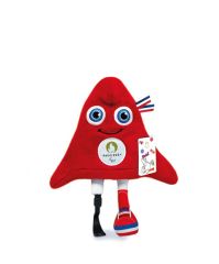 JO2410 - Peluche de 25 cm - Mascotte des jeux Paralympiques - Paris 2024