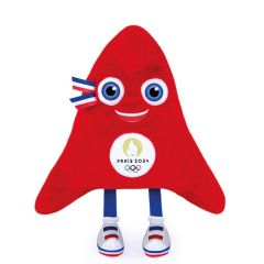 JO2502 - Peluche de 38 cm - Mascotte des JO  - Paris 2024