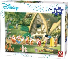 KING55916 - Puzzle Blanche neige et les 7 nains