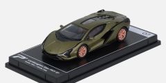 KTH07 - Voiture de couleur vert givré - Collecton Hypercar League - LAMBORGHINI Sian FKP37