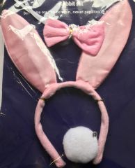 Déguisement pour adultes - Lapin rose
