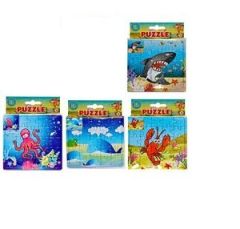 LPB24195 - Jouet - Modèle Aléatoire - Puzzle des animaux de la mer Contient : 25 Pièces