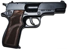 LPE51/125 - Jouet enfant - Pistolet de police 8 coups dimension : 17 cm