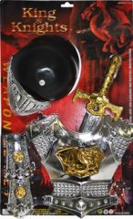 LPE52242 - Jouet pour enfant - Set de chevalier contient : un casque , une armure , une brassière et une épée