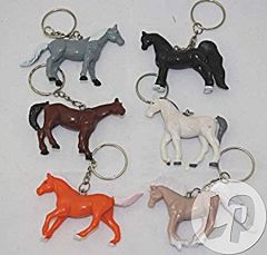 Porte-clefs model cheval - Coloris aléatoire mesure : 6 cm